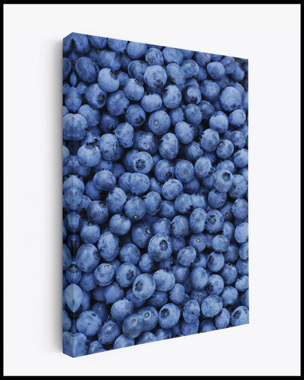 Blaubeeren Leinwand