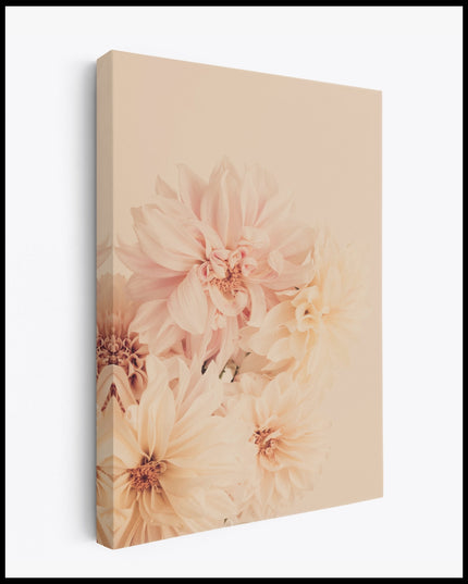 Pink Dahlia Canvas