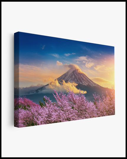 Mount Fuji at Sunset Canvas