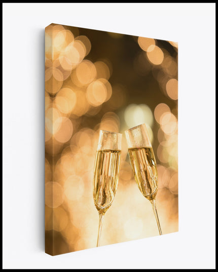 Champagne Toast Canvas