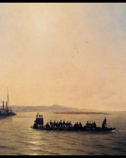 Alexander II überquert die Donau