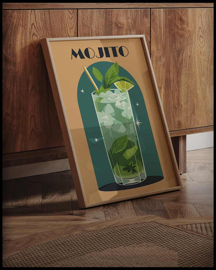 Mojito Cocktail Poster