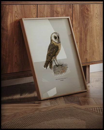 Tyto Alba Guttata Poster