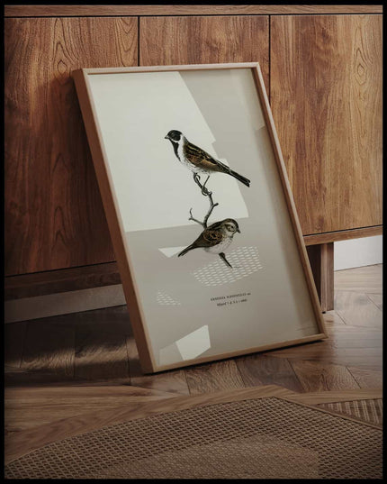 Emberiza Schoeniclus Poster