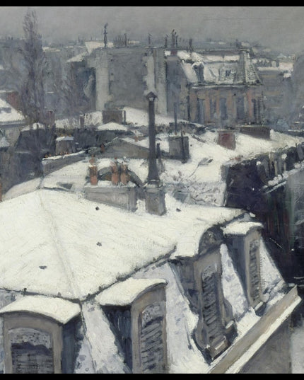 Rooftops in the Snow