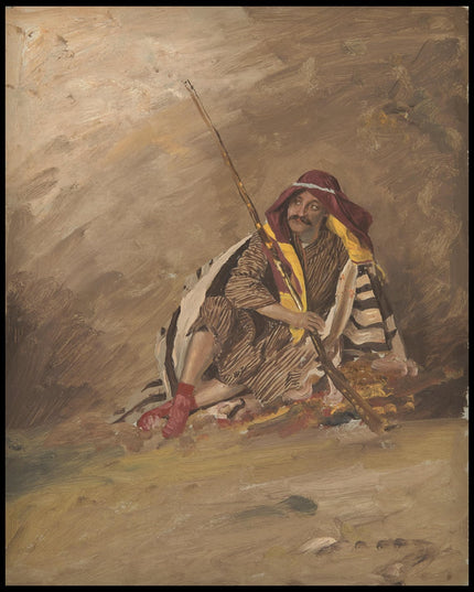 Seated Bedouin