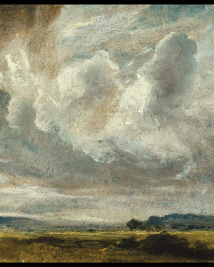 Study Of Clouds Over Landscape