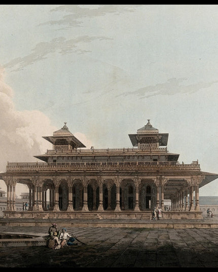 Pavilion in the fort of Allahabad