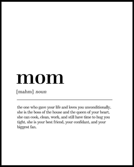 Definition Mom