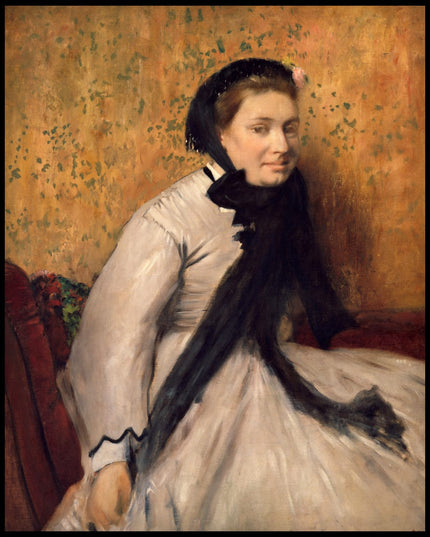 Portrait of a Woman in Gray (1865)