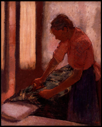 Woman Ironing (Between 1892 and 1895)