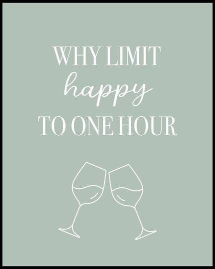 Happy Hour Poster