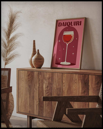 Daiquiri Cocktail Poster