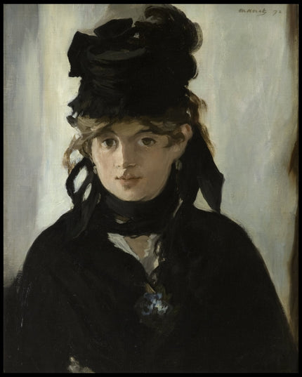 Berthe Morisot mit Veilchenstrauß