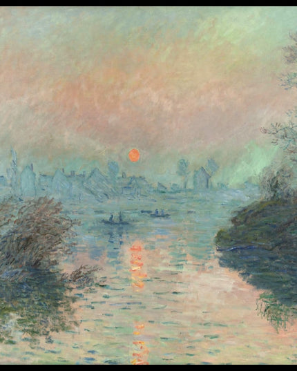 Sunset on the Seine at Lavacourt