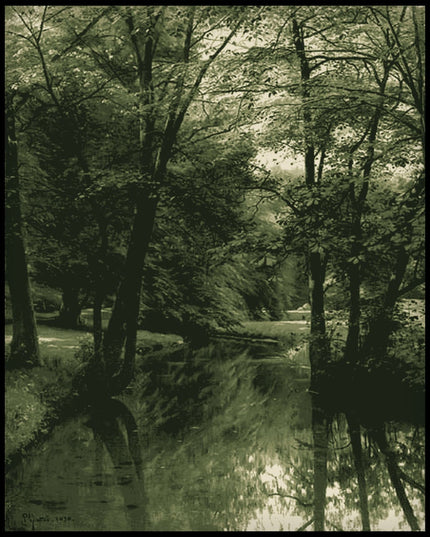 Landschaft an einem Bach