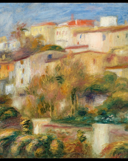 Houses on a Hill (Groupe de maisons sur un coteau)