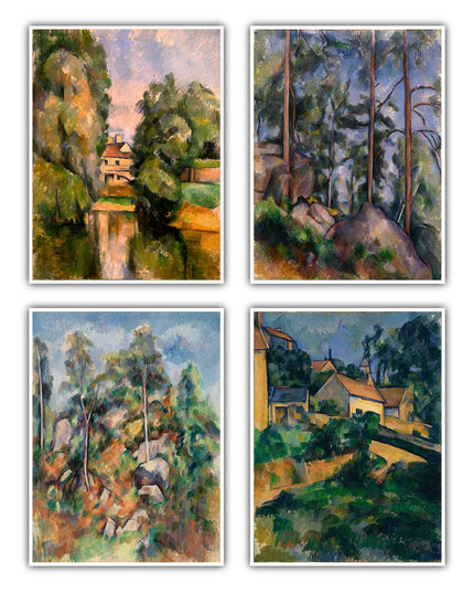 Paul Cezanne Poster Set