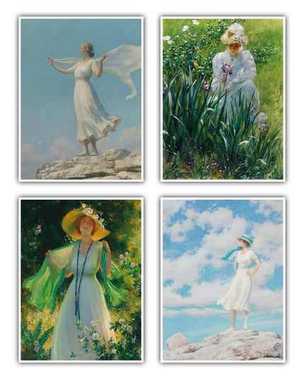 Charles Courtney Curran Poster Set