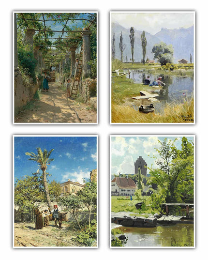 Peder Mørk Mønsted Poster Set