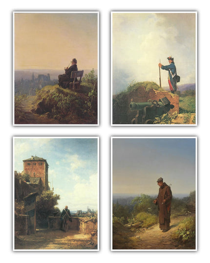 Carl Spitzweg Poster Set