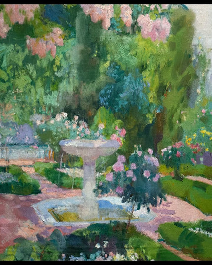 Garten des Hauses der Familie Sorolla