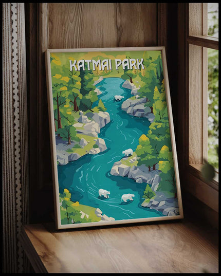 Katmai National Park Poster